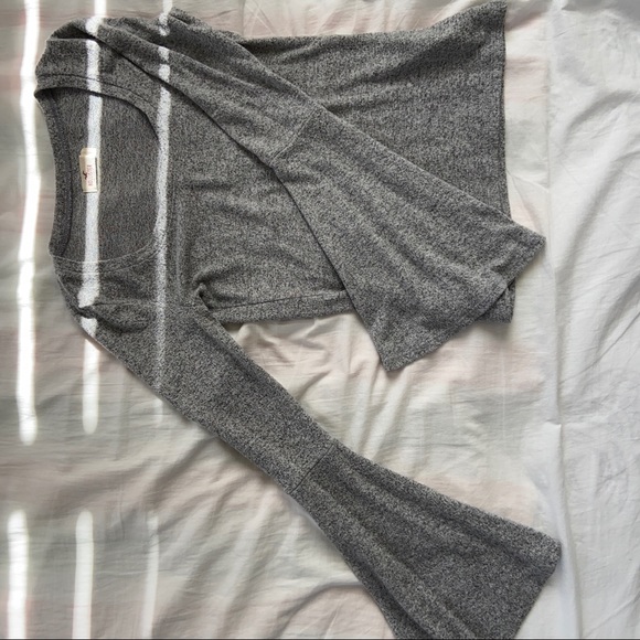 Cute gray spring long sleeve - Picture 2 of 2